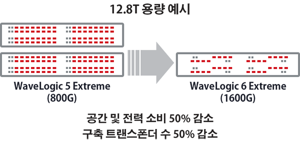 12.8T Capacity example Korean translation