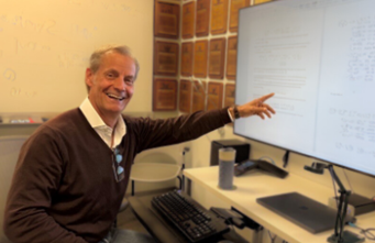 Gary Smith in Office at Ciena