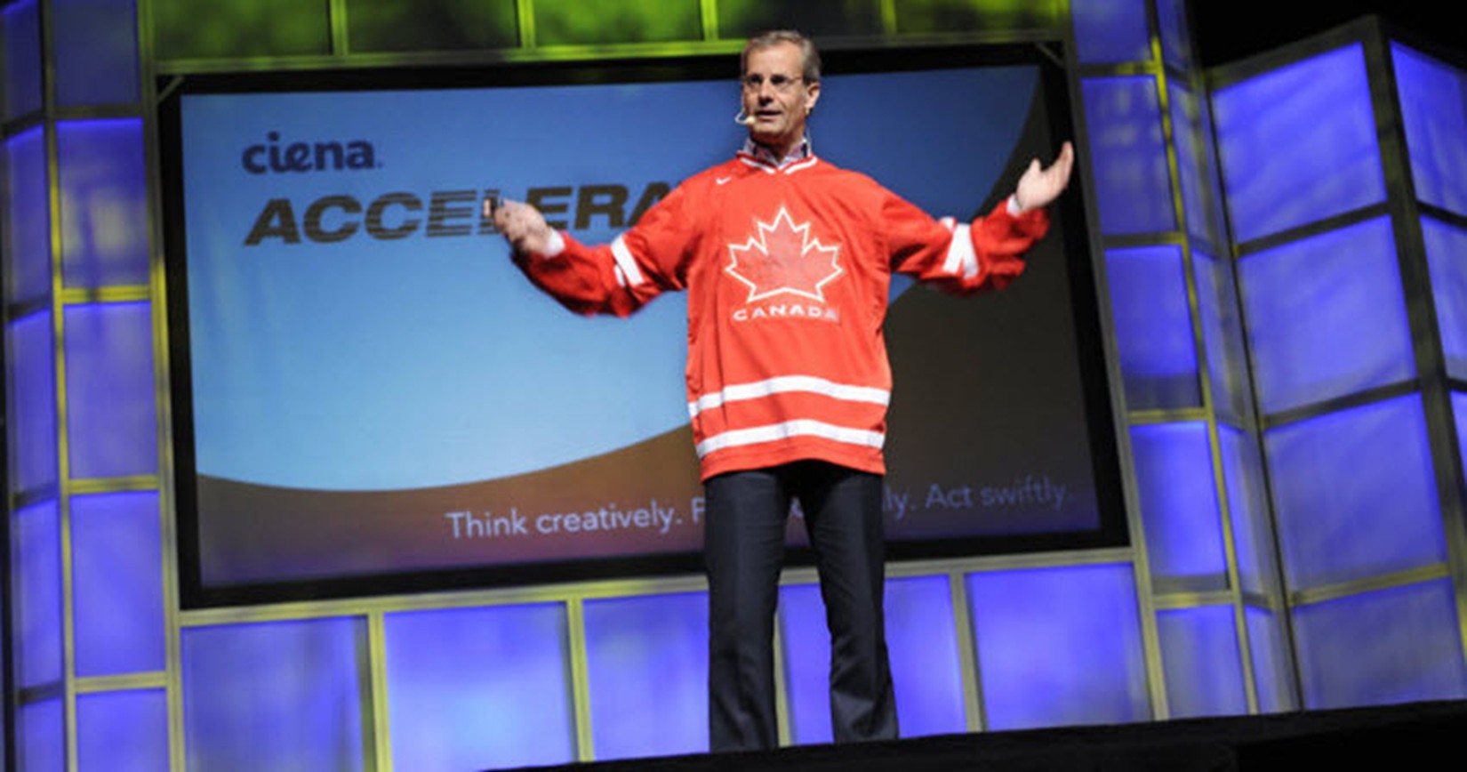 Gary Smith welcomed the Nortel Ottawa team to Ciena_2010