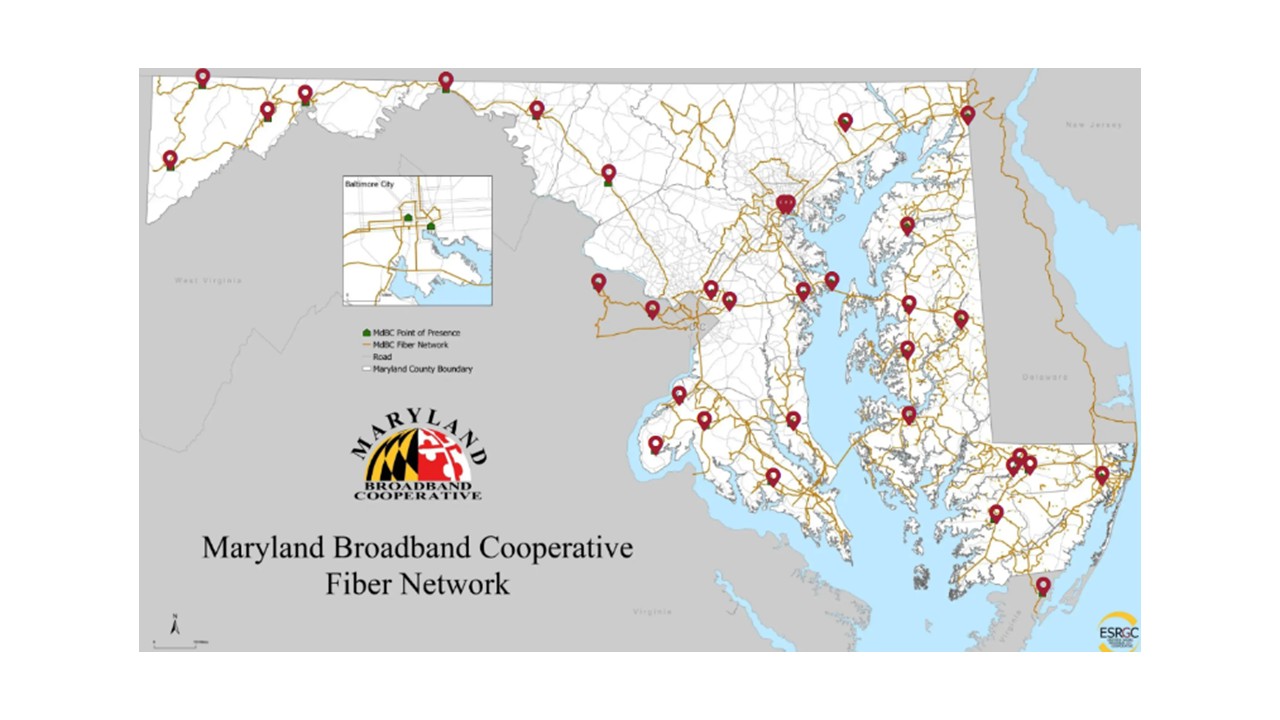 Maryland Broadband Cooperative Fiber Network