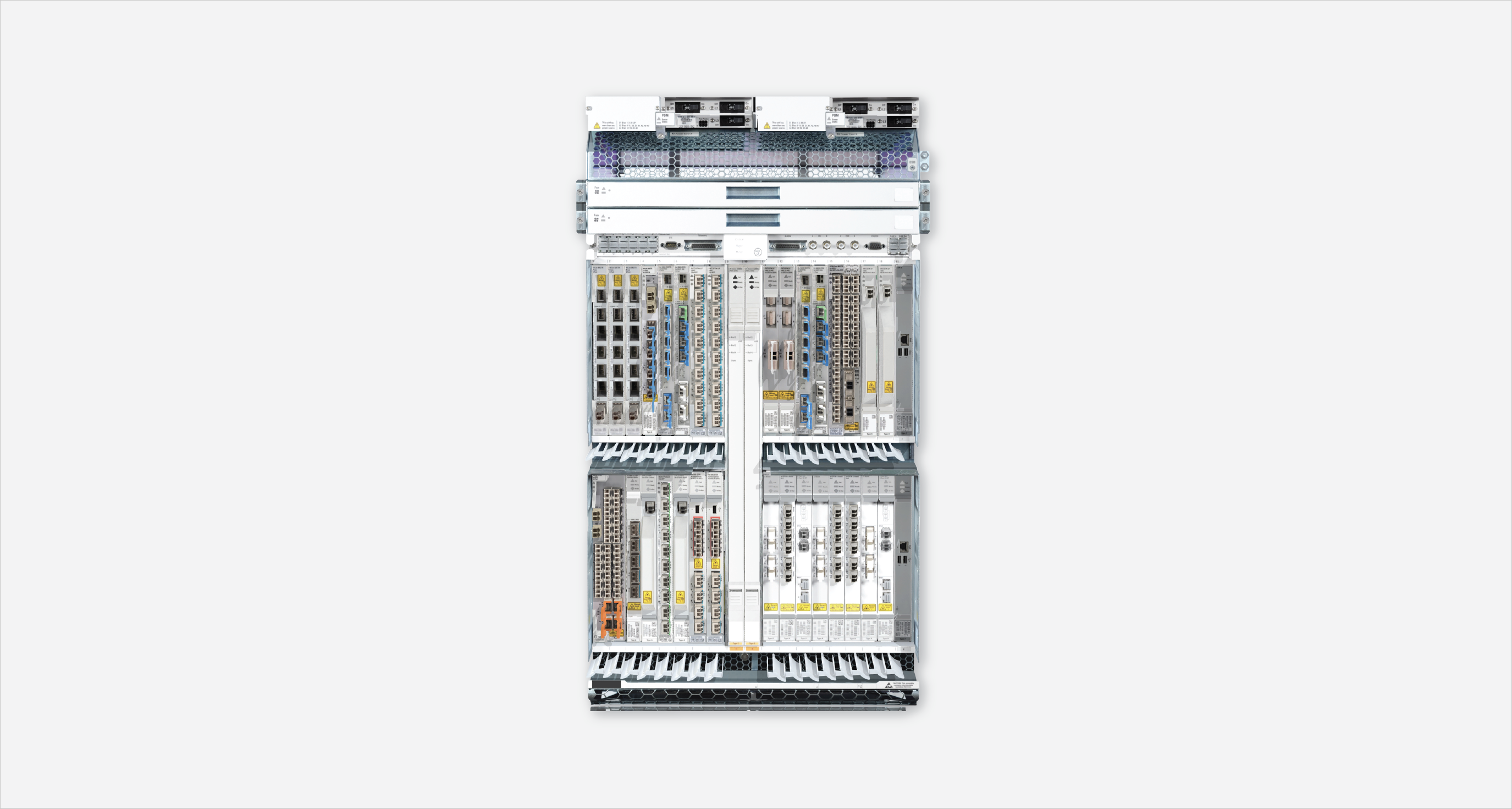Figure 1. 6500-S32 packet/OTN switching configuration