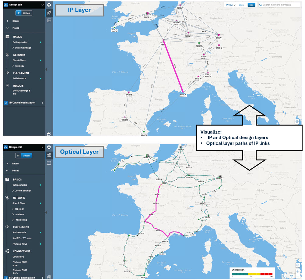 Planning for success –AI insights drive coordination and optimization of IP and optical network designs